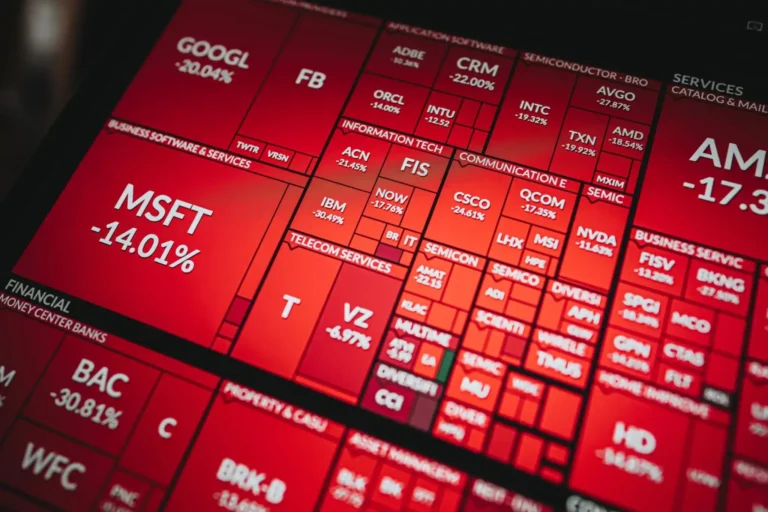 שוק אדום בירידות חדות בהקשר לשאלה מי המשקיע הכי טוב